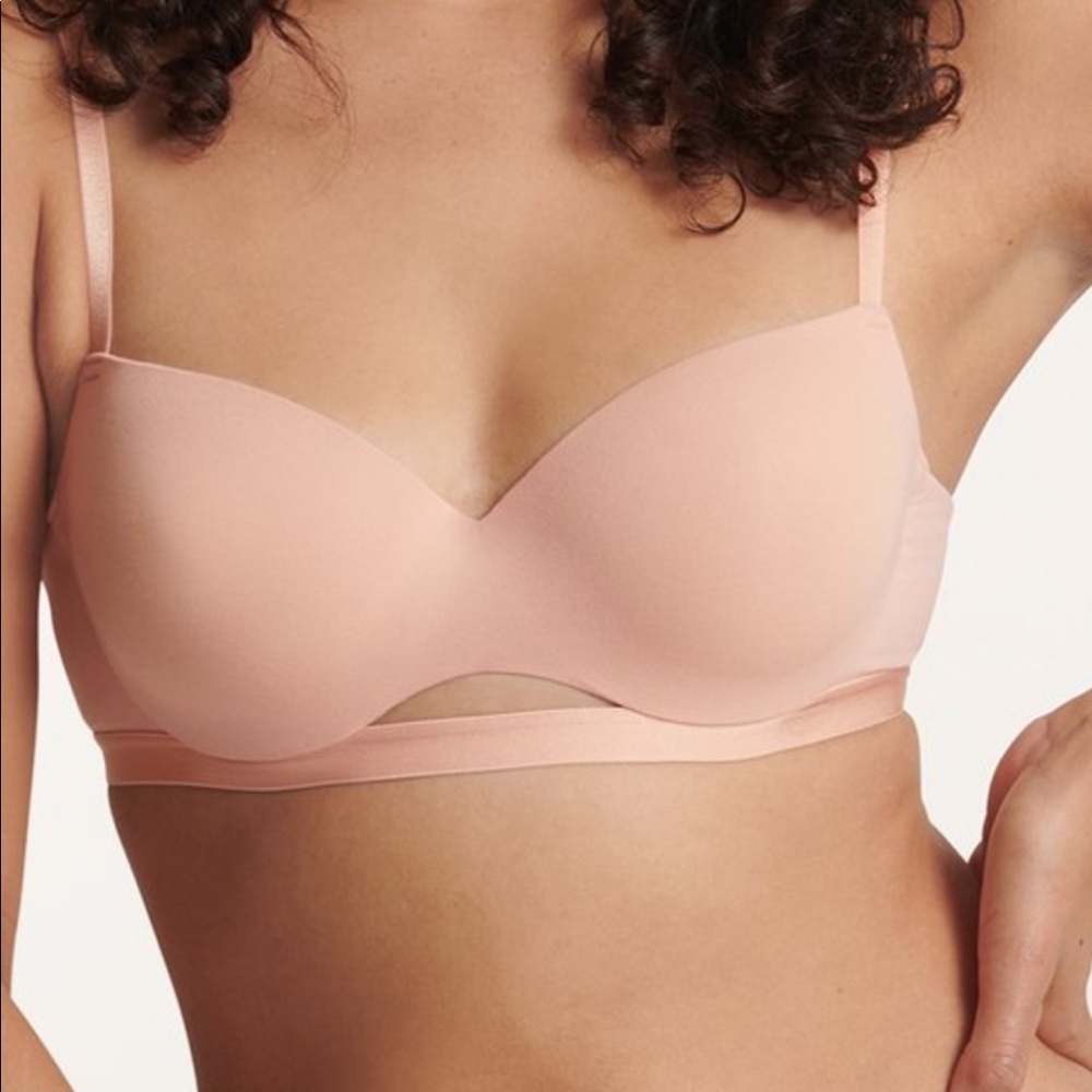 ThirdLove Pima Cotton t-shirt bra, 34A